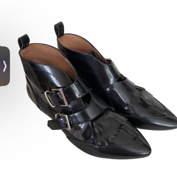 IRO Black Boots Sz 39/8 - Picture 1 of 8